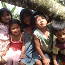 Jeunes enfants kichwas